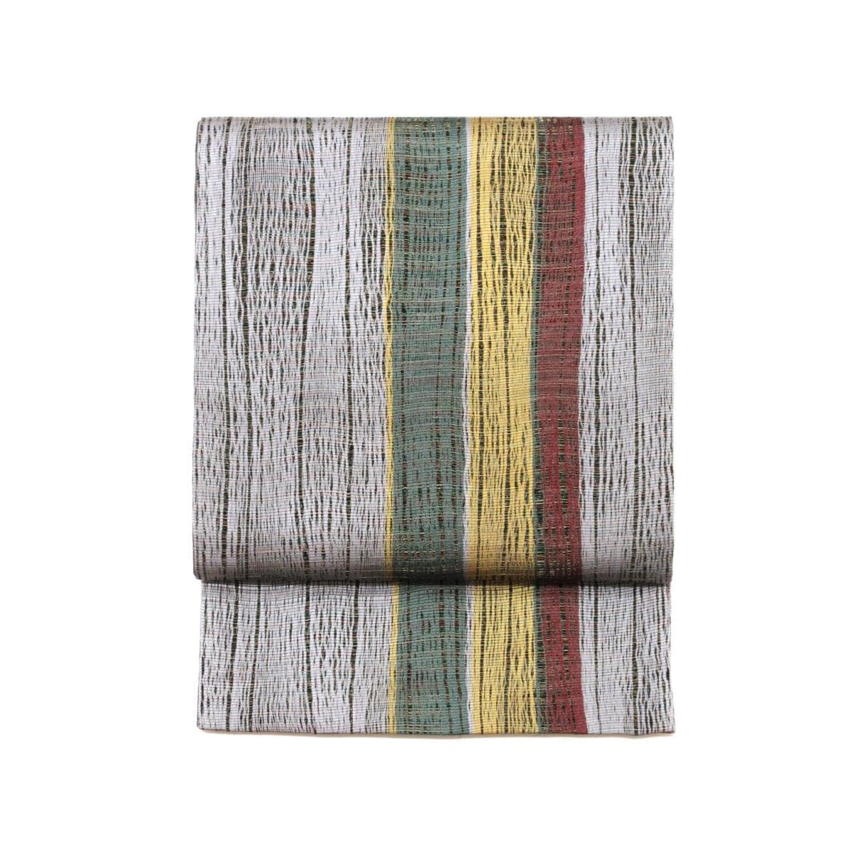 【未使用品】袋帯　博多織　全通柄　リバーシブル【小森草木染公房】