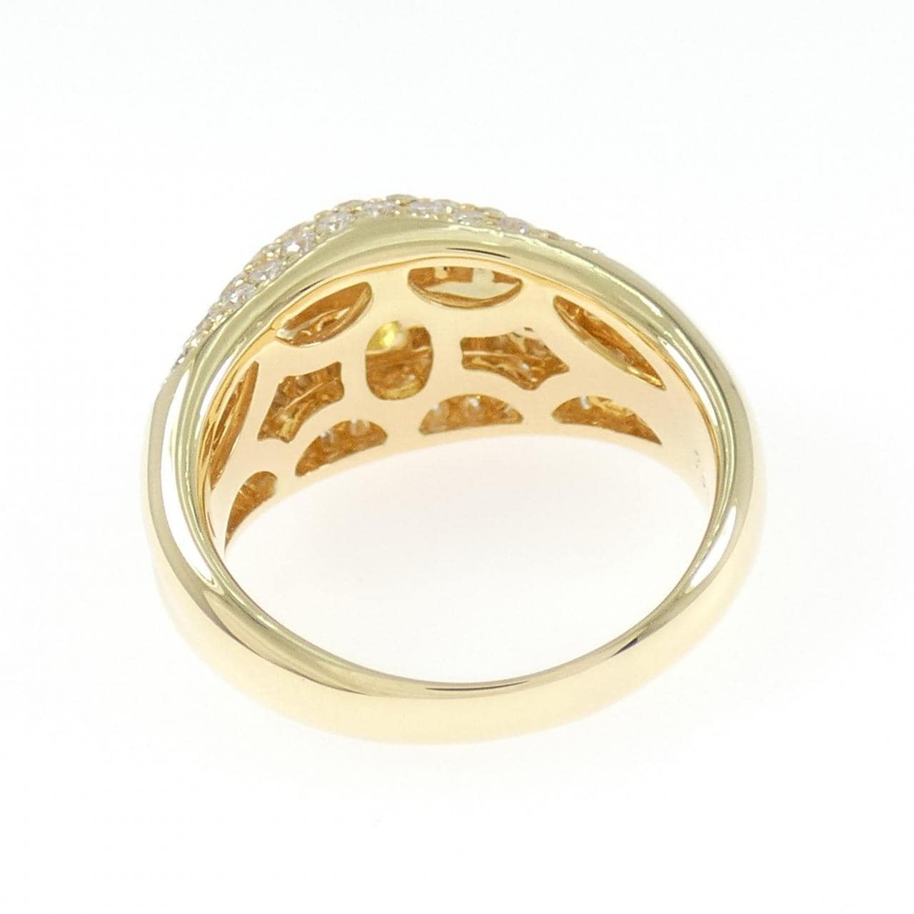 750YG サファイヤ リング 0.48CT