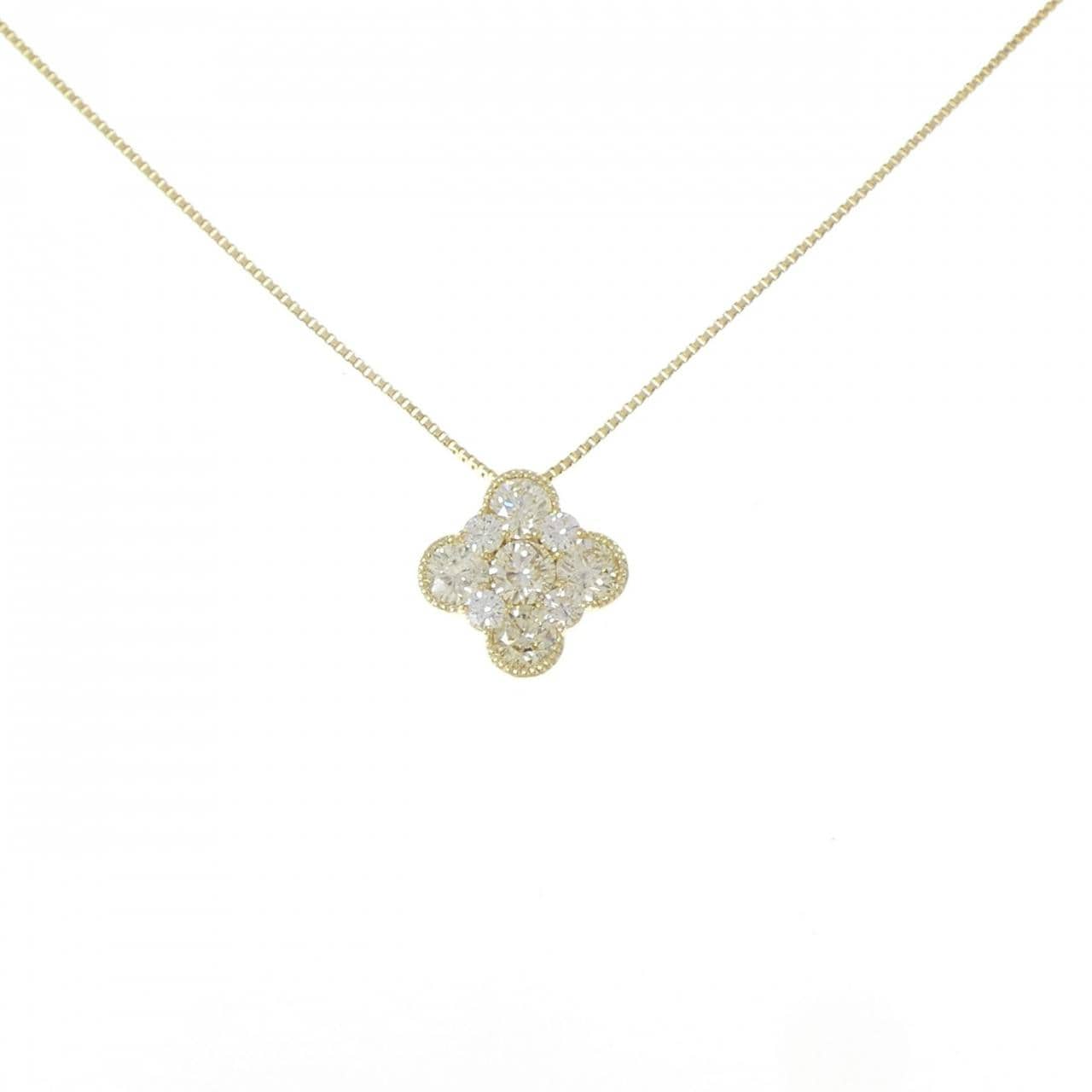 K18YG ダイヤモンド ネックレス 2.00CT