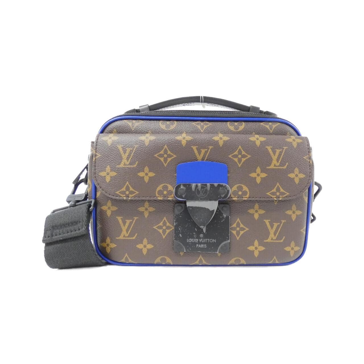 LOUIS VUITTON Monogram Macassar S Rock 郵差包 M45863 單肩包