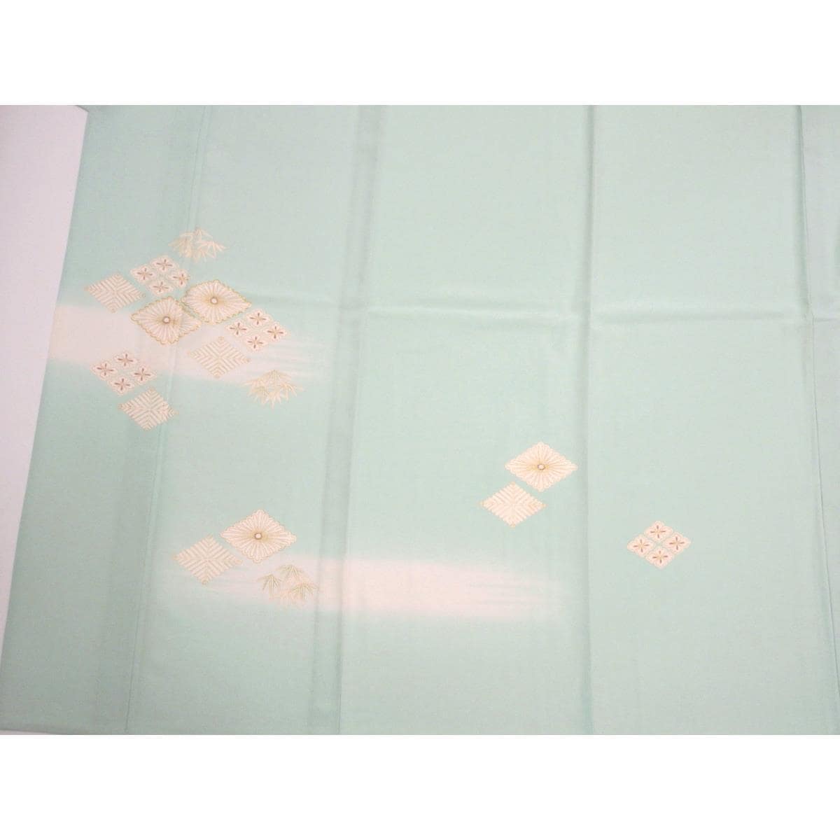 【新品】単衣 訪問着 【吉澤織物】 友禅金彩加工