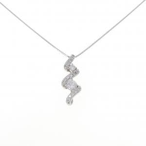 PT900/PT850 ダイヤモンド ネックレス 0.77CT