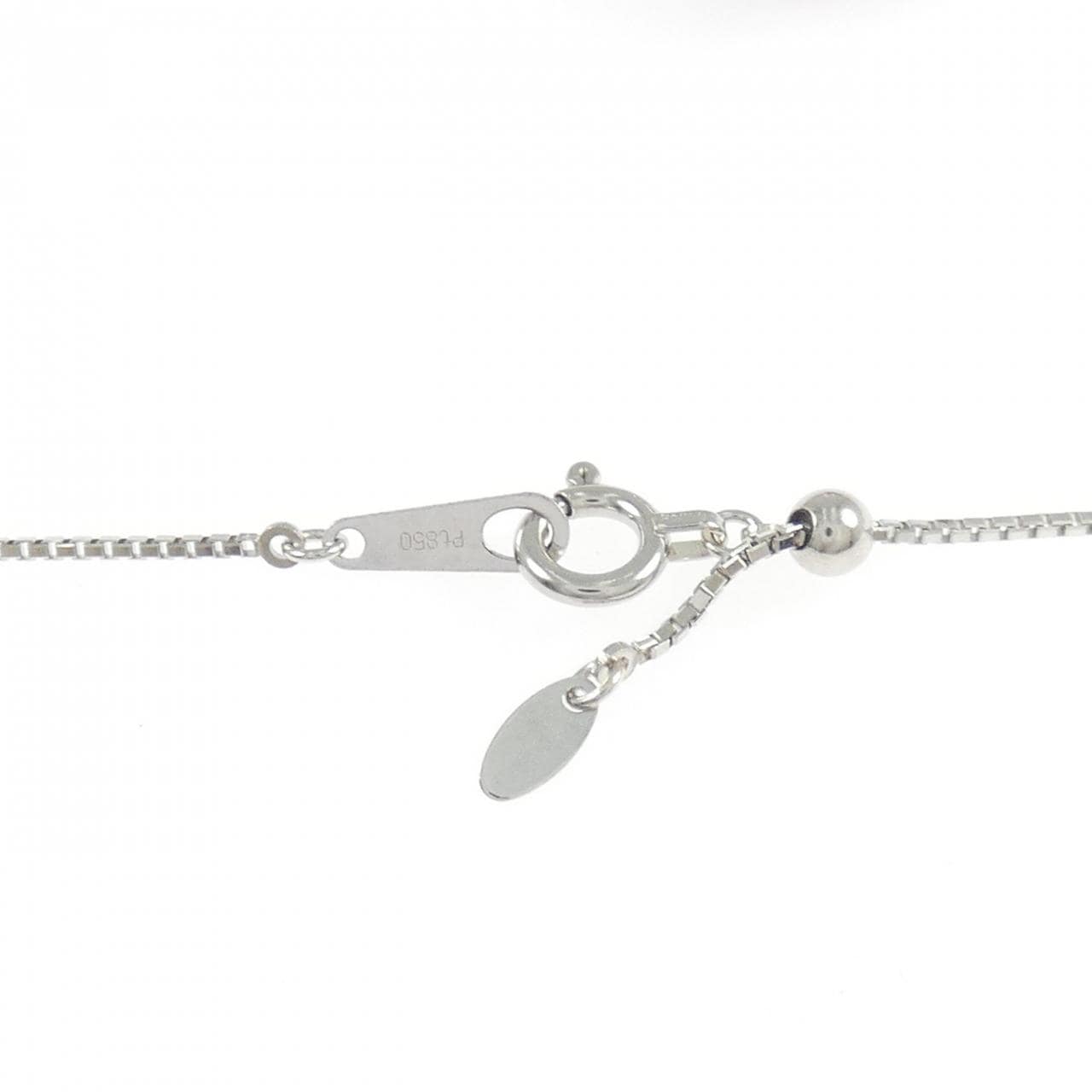 PT900/PT850 ルベライトトルマリン ネックレス 2.41CT