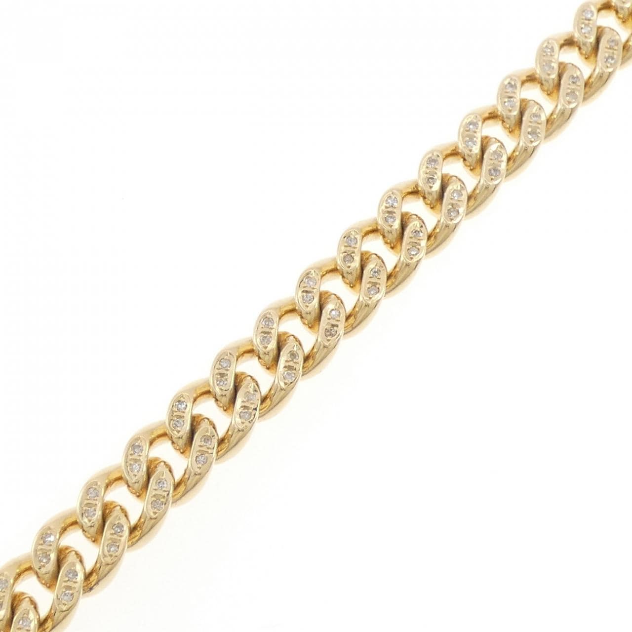 K18YG ダイヤモンド ブレスレット 1.00CT