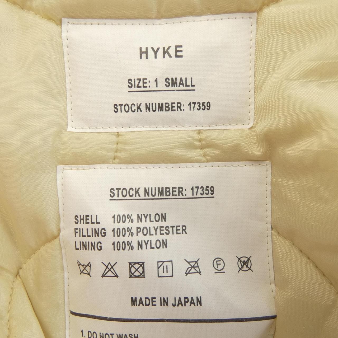 ハイク HYKE ジャケット