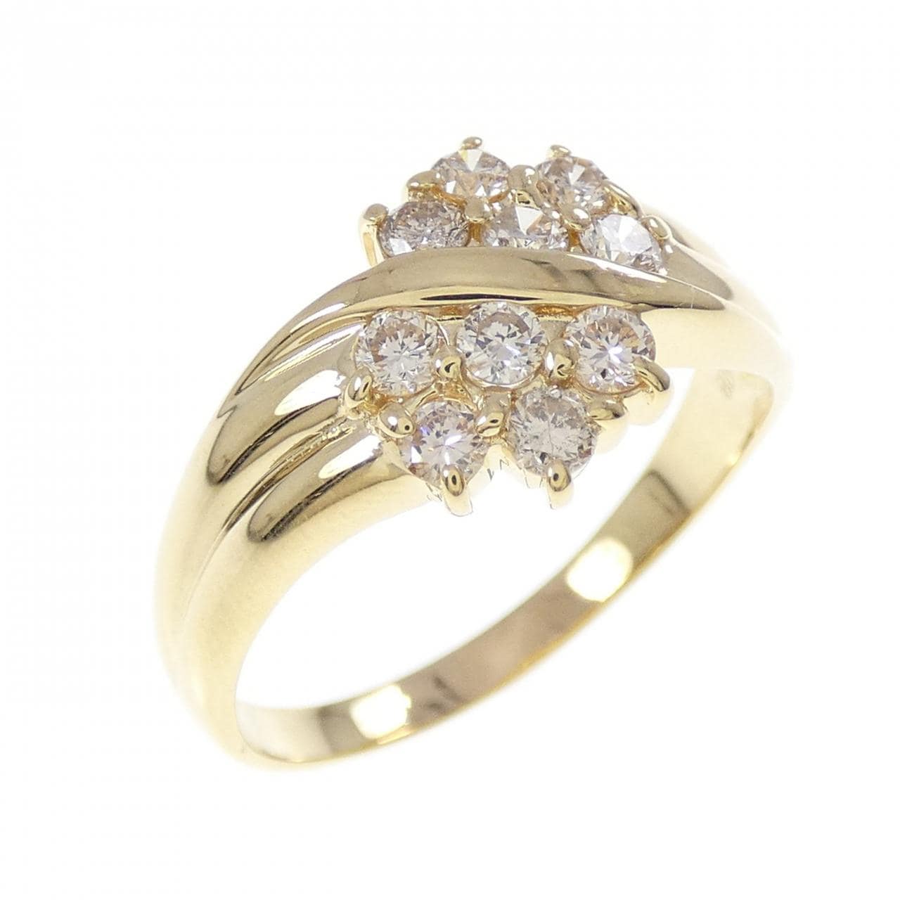 K18YG ダイヤモンド リング 0.51CT