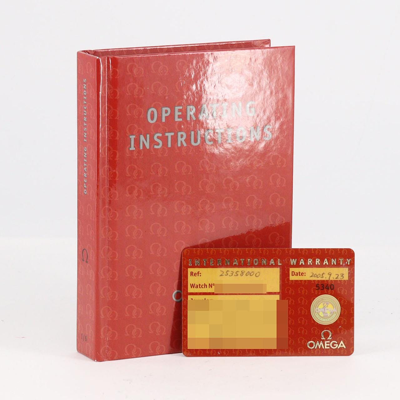 オメガ シーマスタープロ･コーアクシャルGMT 2535.80 SS 自動巻