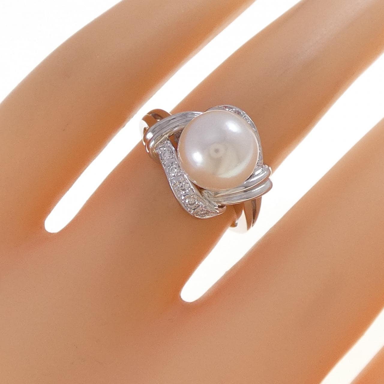 PT900 アコヤパール リング 8.6mm