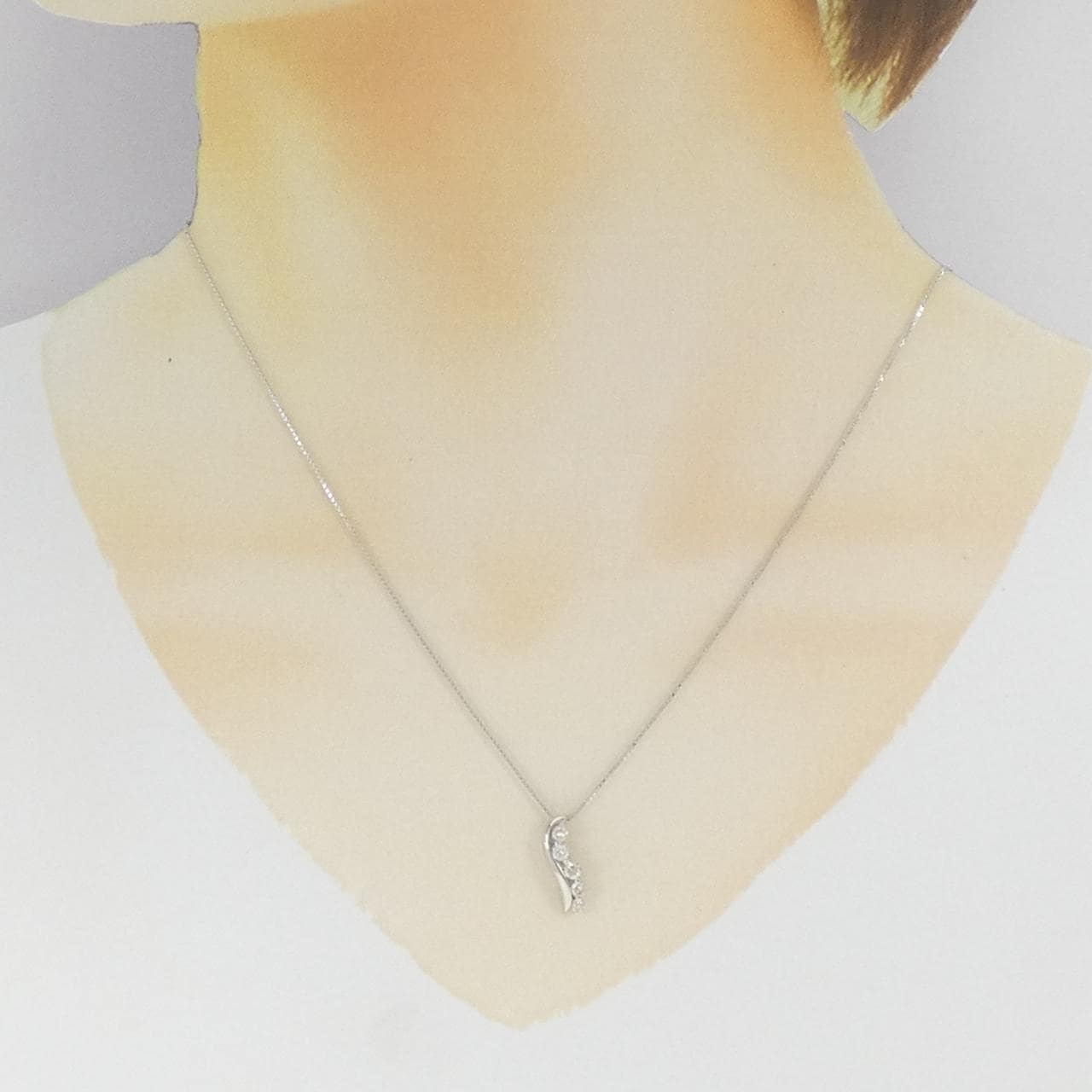 PT ダイヤモンド ネックレス 0.30CT