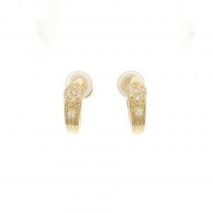 K18YG ダイヤモンド イヤリング 0.22CT