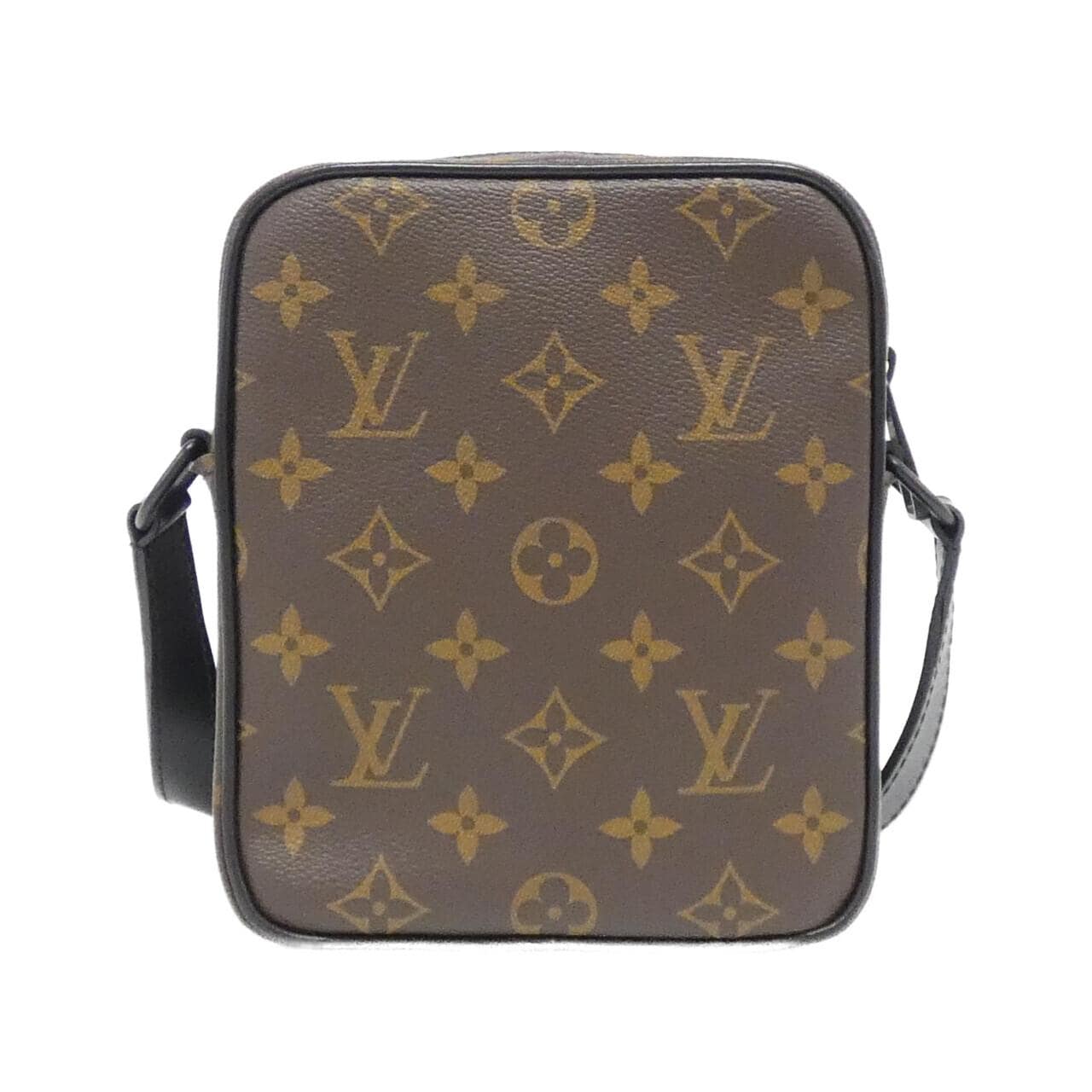 LOUIS VUITTON Monogram Macassar Christopher 穿戴式錢包 M69404 肩背包