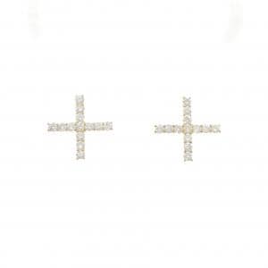 【リメイク】K18YG ダイヤモンド ピアス 0.60CT
