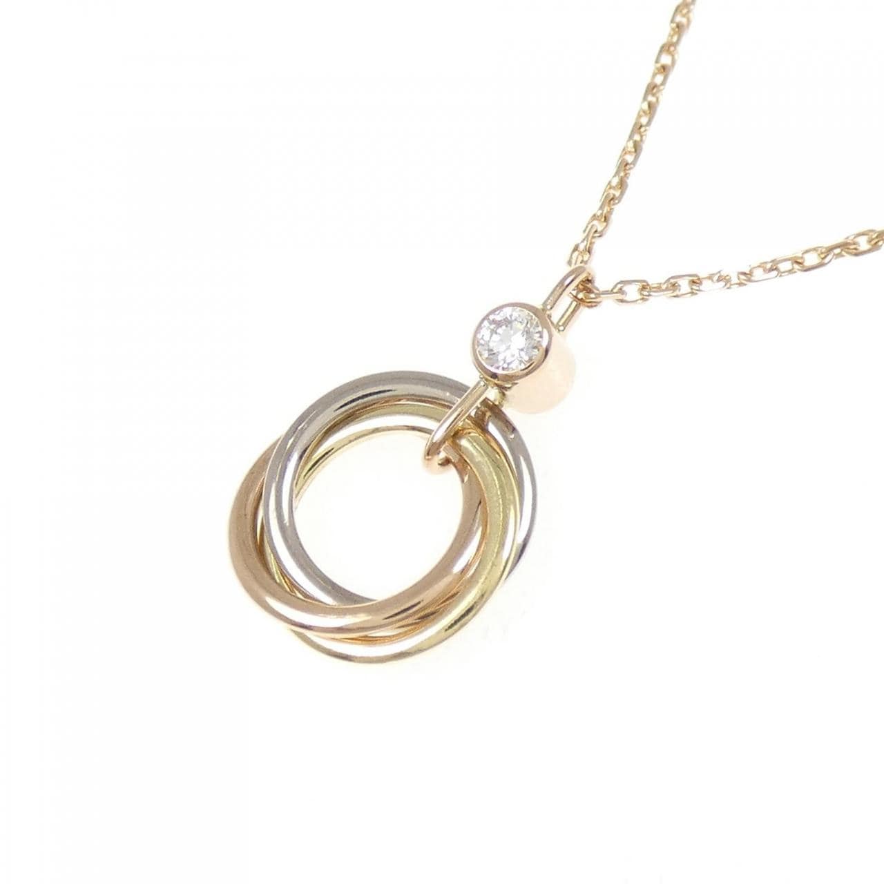 カルティエ トリニティ ネックレス