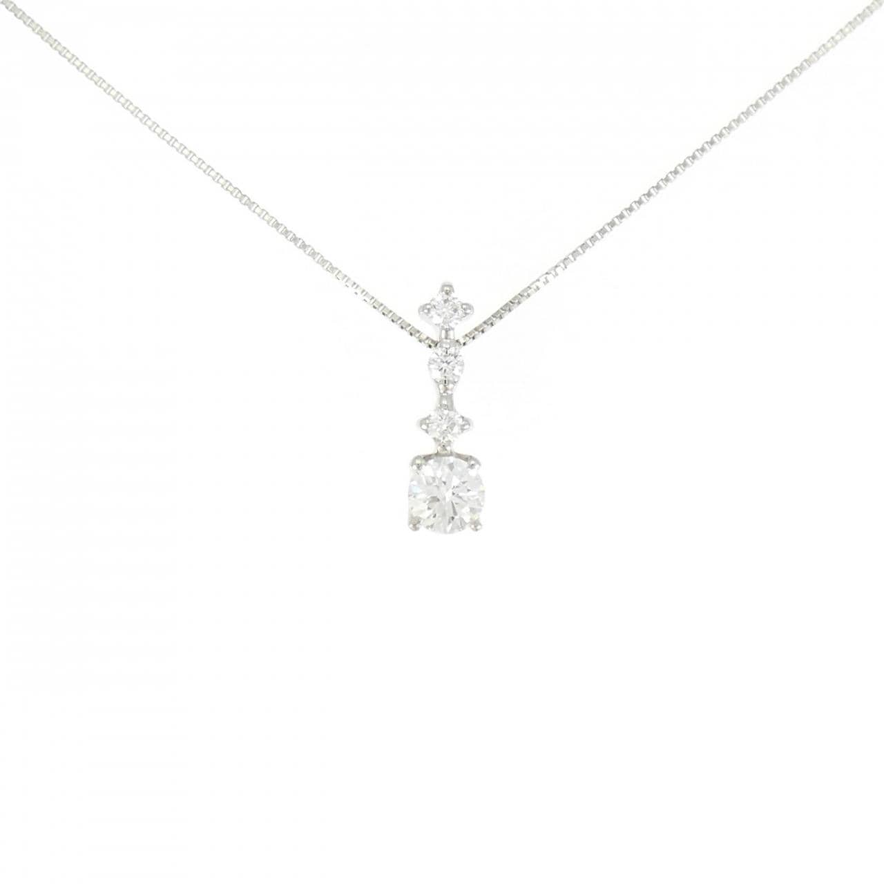 PT900/PT850 ダイヤモンド ネックレス 0.310CT E VVS1 EXT