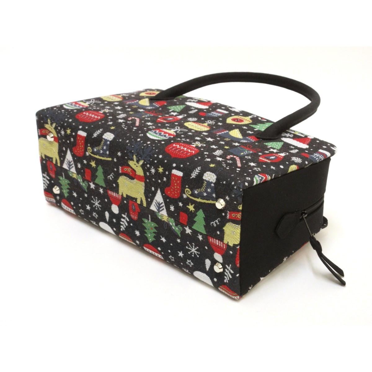 【新品】和装バッグ　クリスマス
