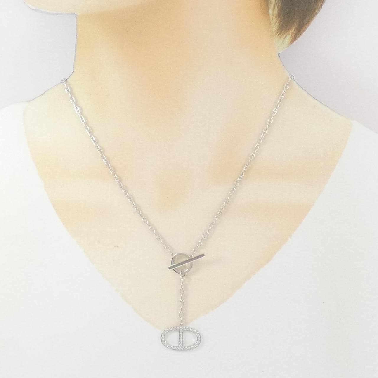 エルメス シェーヌダンクル コントゥール ネックレス