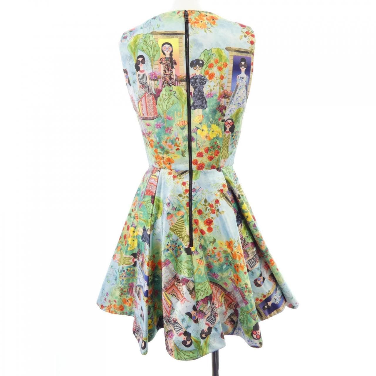 アリスアンドオリビア ALICE+OLIVIA 65203 カットワンピース