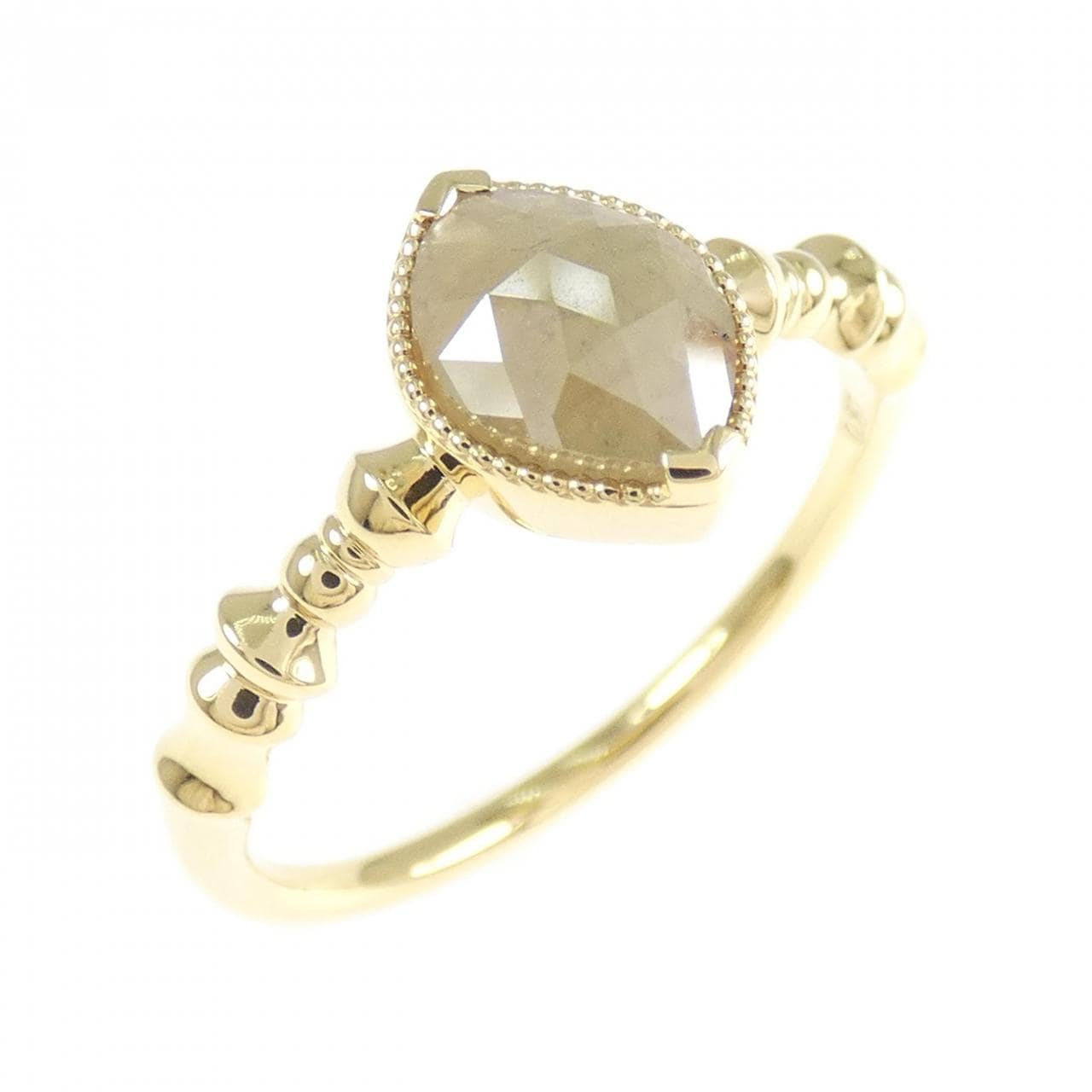 K18YG ダイヤモンド リング 0.87CT