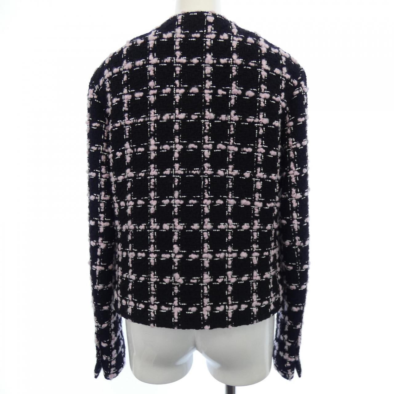 シャネル CHANEL LOOK12 P80405V72615 25B ノーカラージャケット