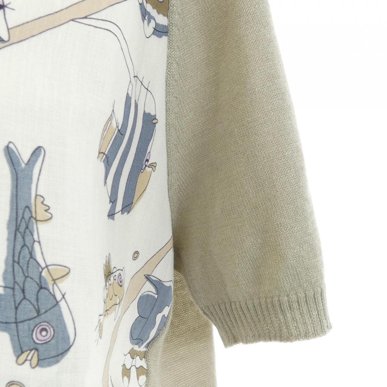 【ヴィンテージ】エルメス HERMES AU CLAIR DE LA MER トップス