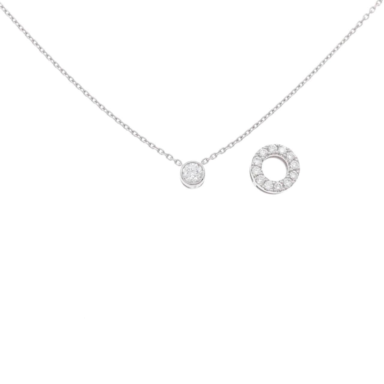 PT 2WAY ダイヤモンド ネックレス 0.119CT