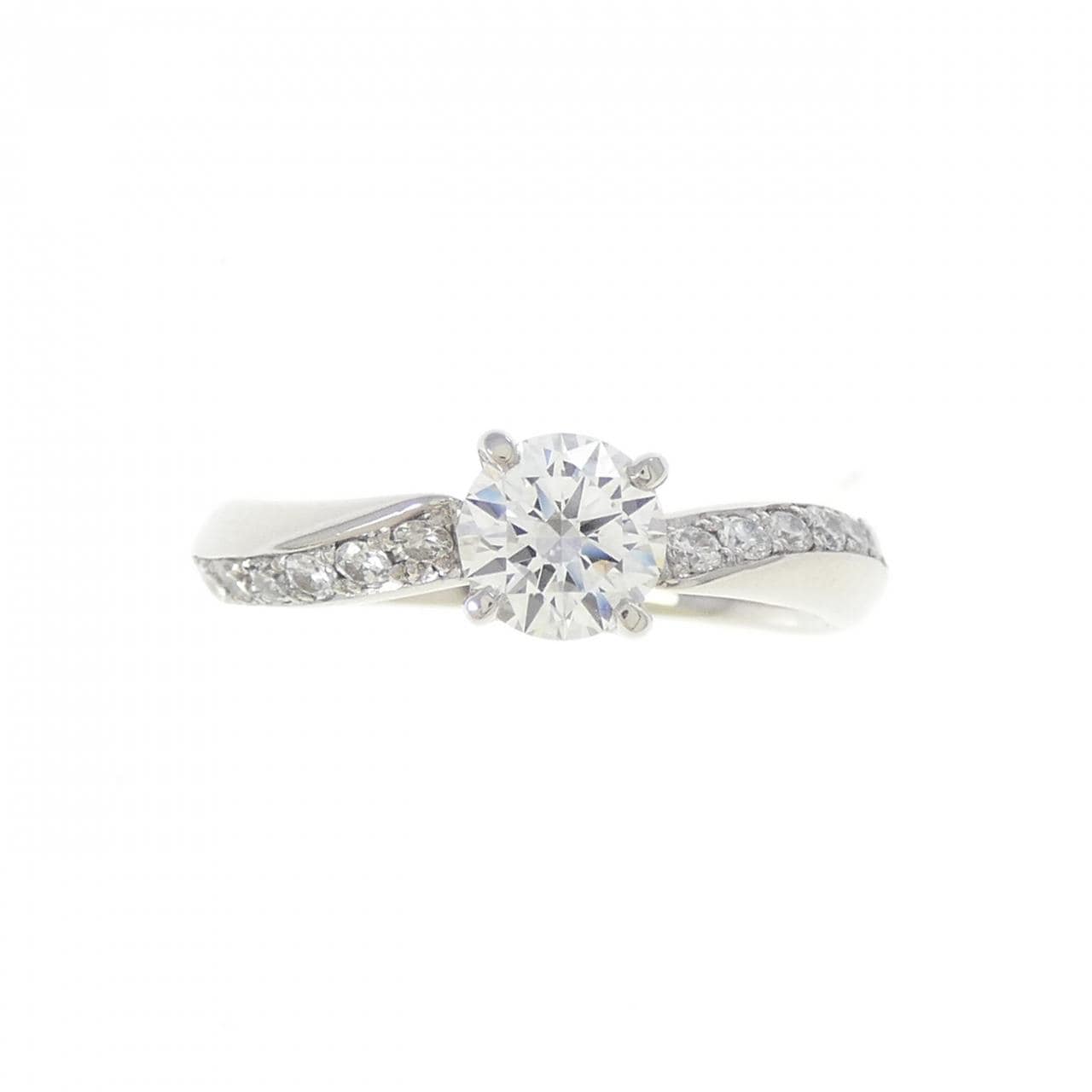 PT900 ダイヤモンド リング 0.500CT E VS1 3EXT H＆C