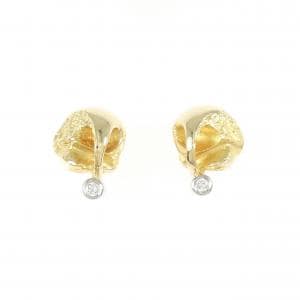 750YG/750WG ダイヤモンド ピアス 0.06CT
