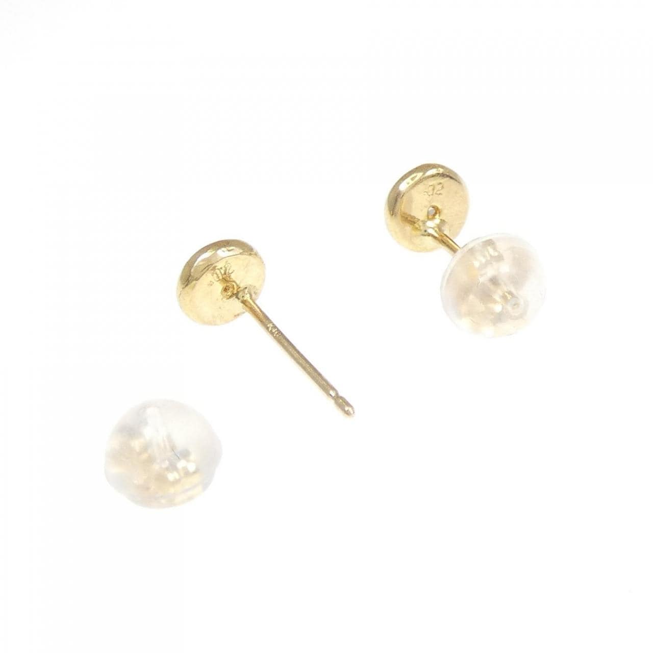 K18YG ダイヤモンド ピアス 0.04CT
