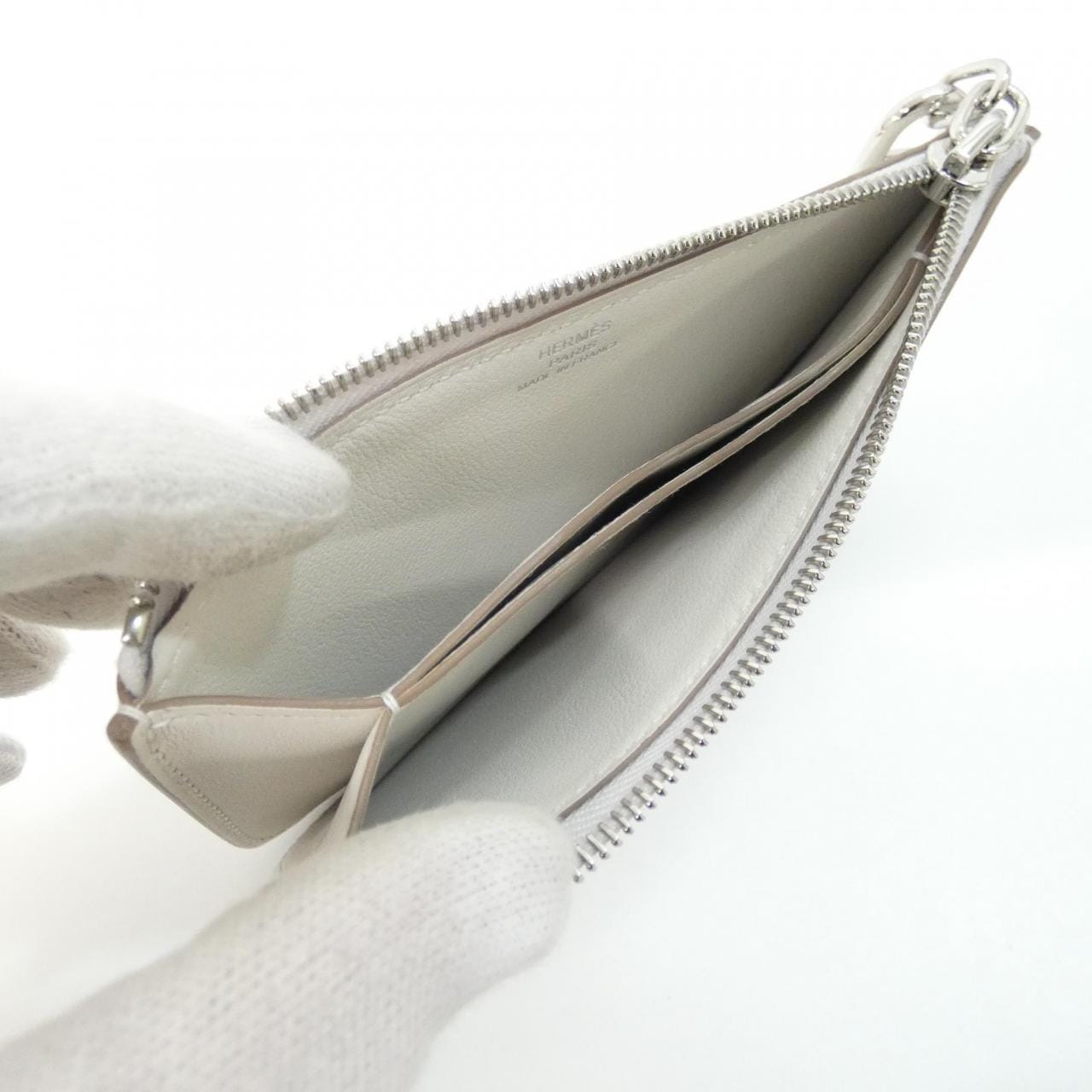 【未使用品】エルメス ZIPENGO CHAINE D`ANCRE 086972CK カードケース