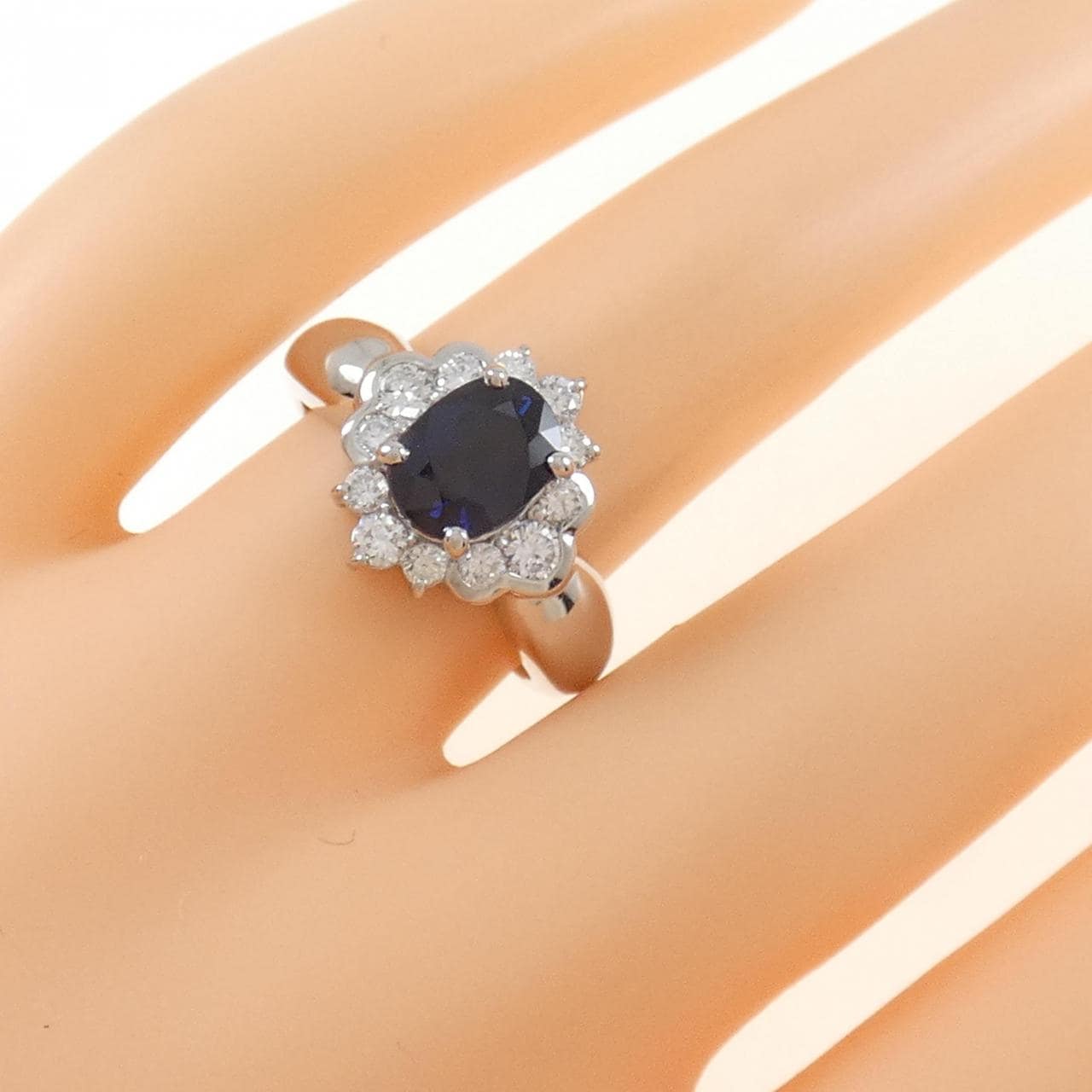 PT サファイヤ リング 1.82CT