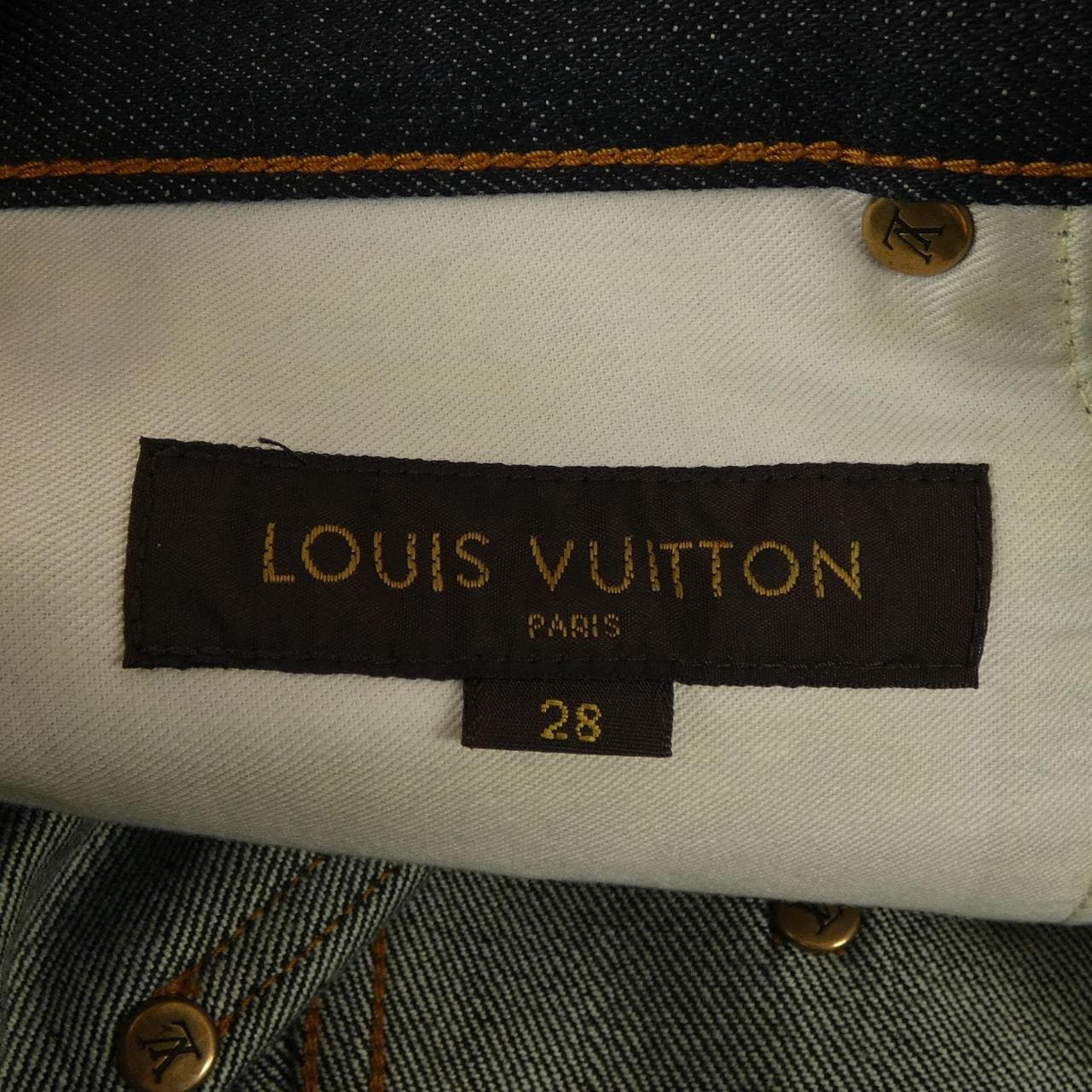 ルイヴィトン LOUIS VUITTON オーセンティックレギュラーデニム HAD70WDKN ジーンズ