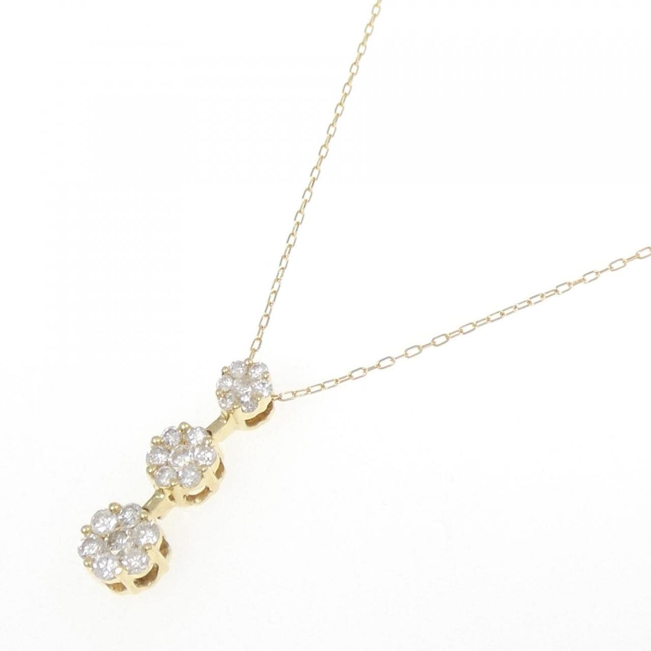 コメ兵｜K18YG ダイヤモンド ネックレス 0.50CT｜ジュエリー｜ネックレス｜【公式】日本最大級のリユースデパートKOMEHYO