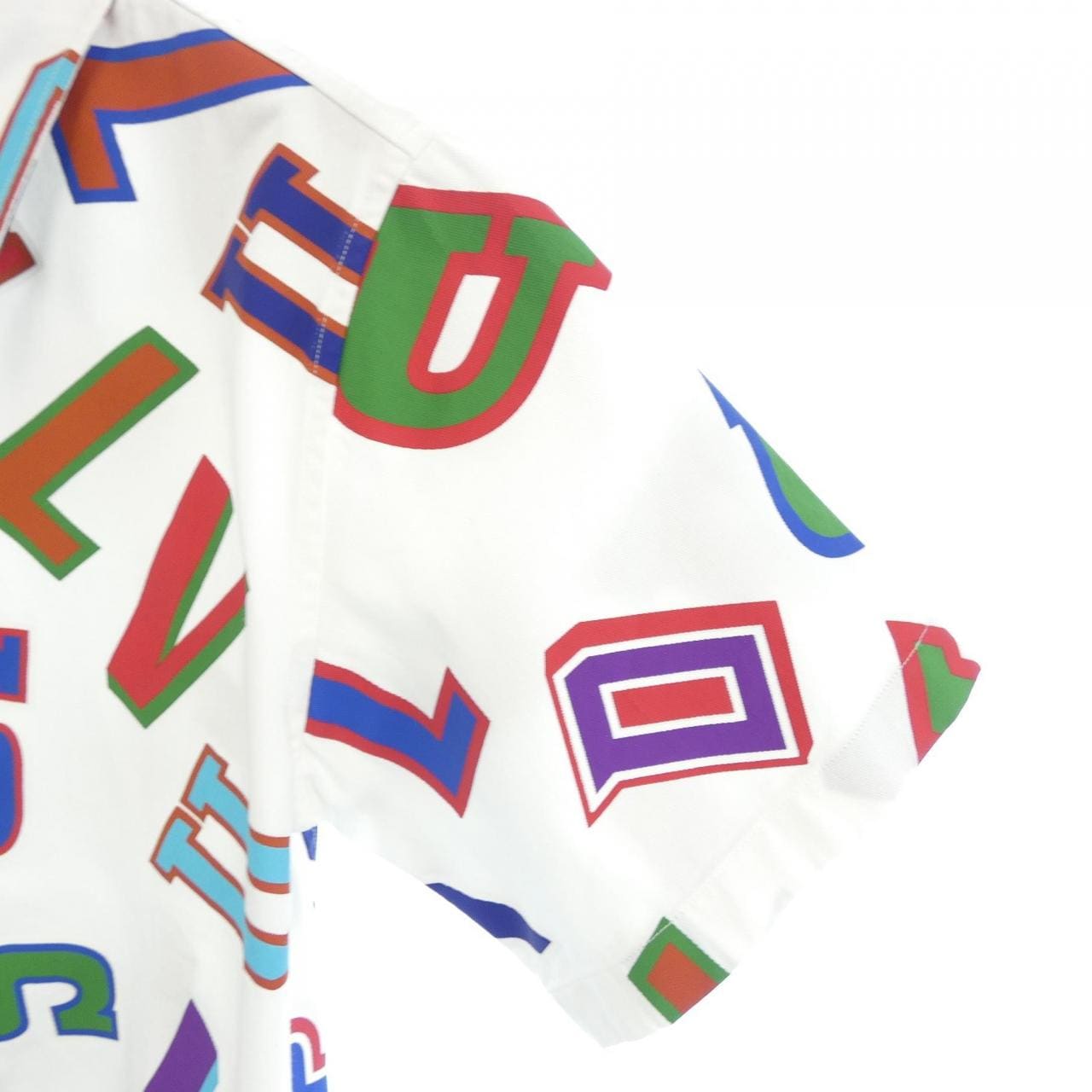 ルイヴィトン LOUIS VUITTON NBAバスケットボールレターオーバーシャツ HLS01WES9 S/Sシャツ