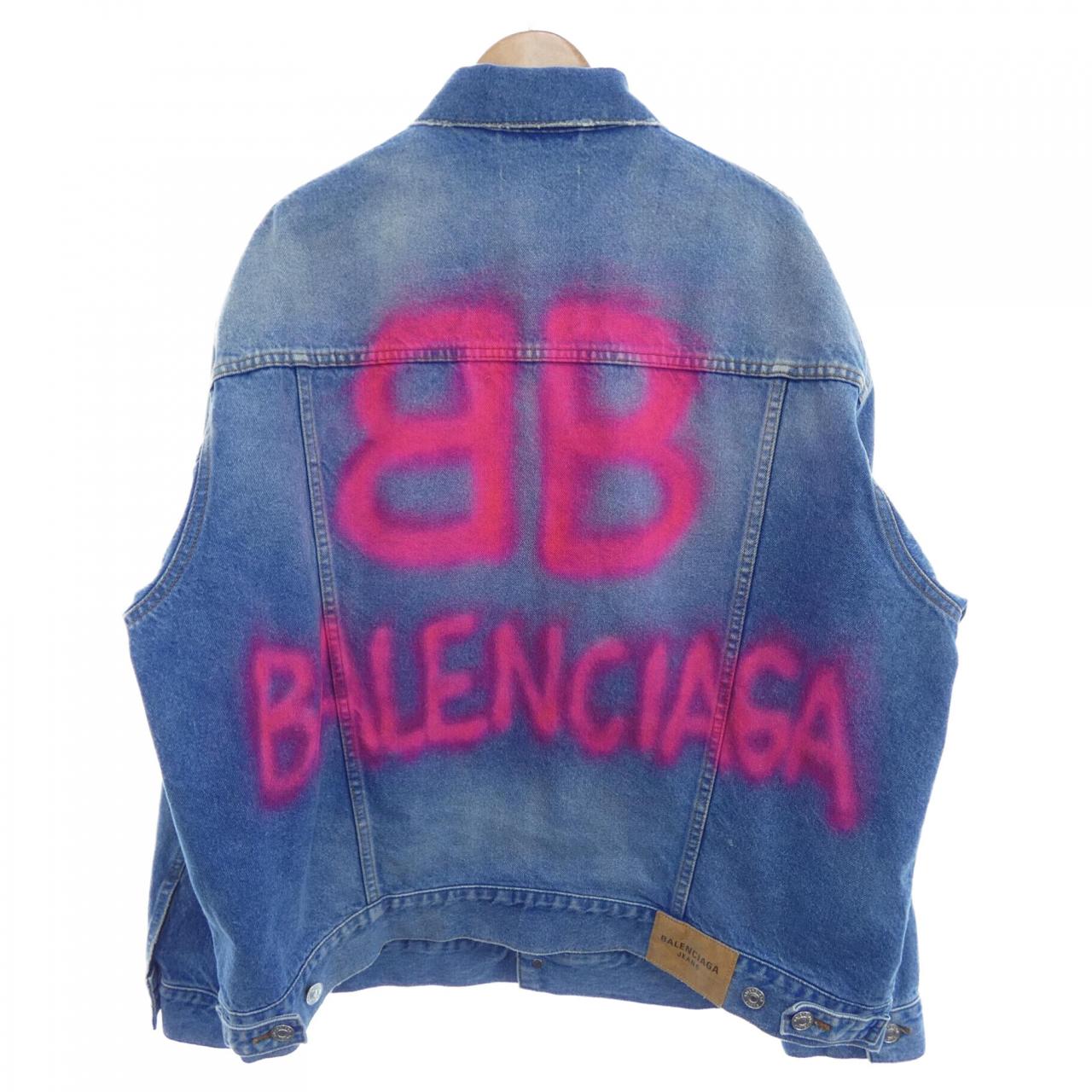バレンシアガ BALENCIAGA 678354 TCW03 UNISEX デニムジャケット