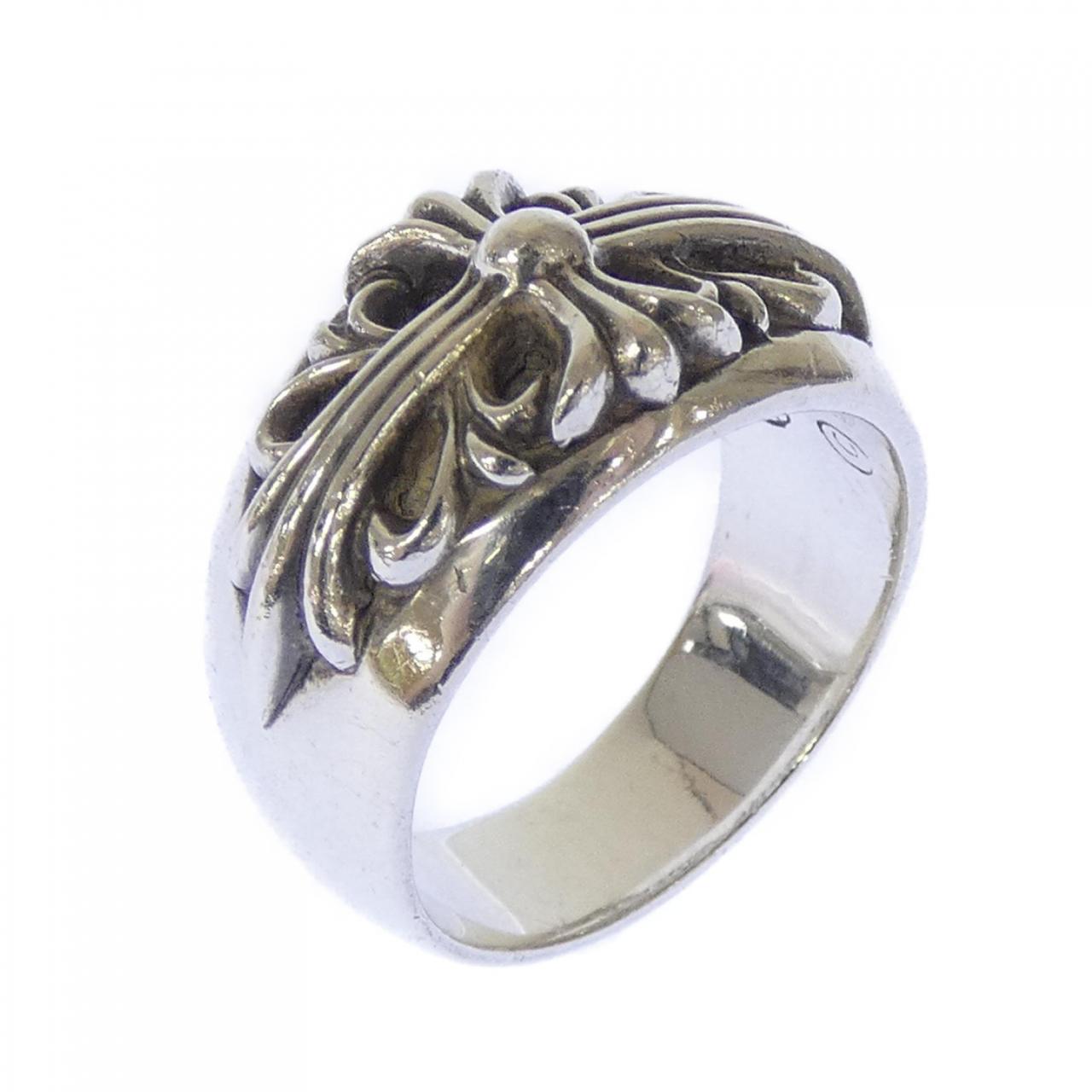 クロムハーツ CHROME HEARTS FLORAL CROSS 2356 304 0500 RING