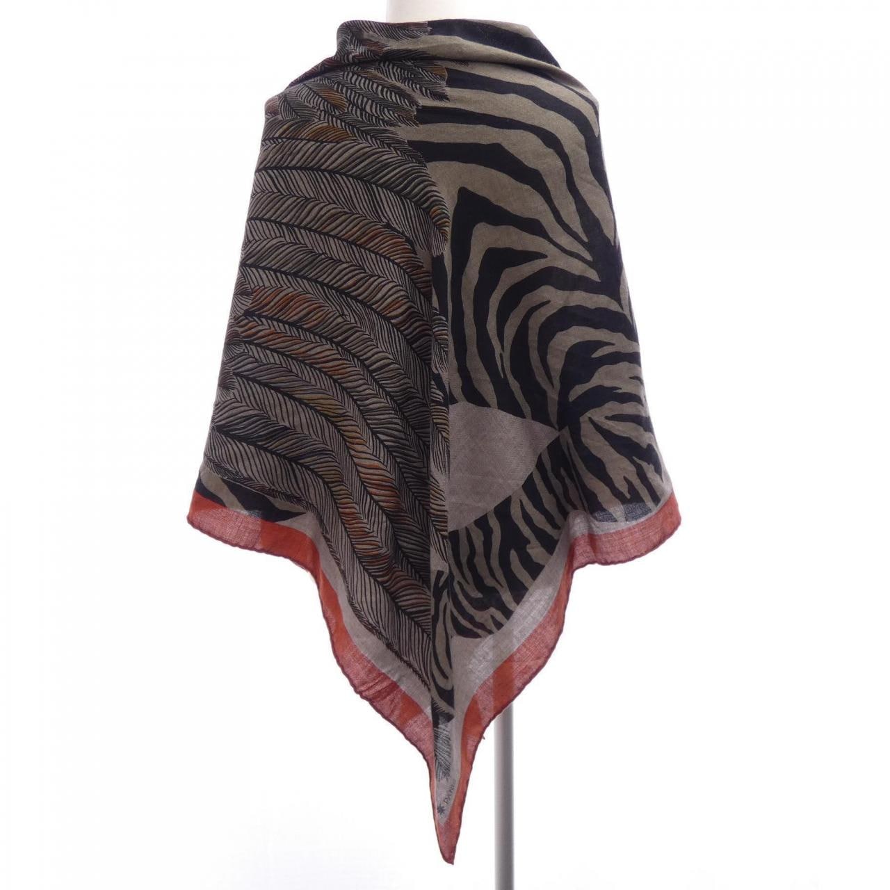 エルメス HERMES ZEBRA PEGASUS H363790S トライアングルジェアン ショール