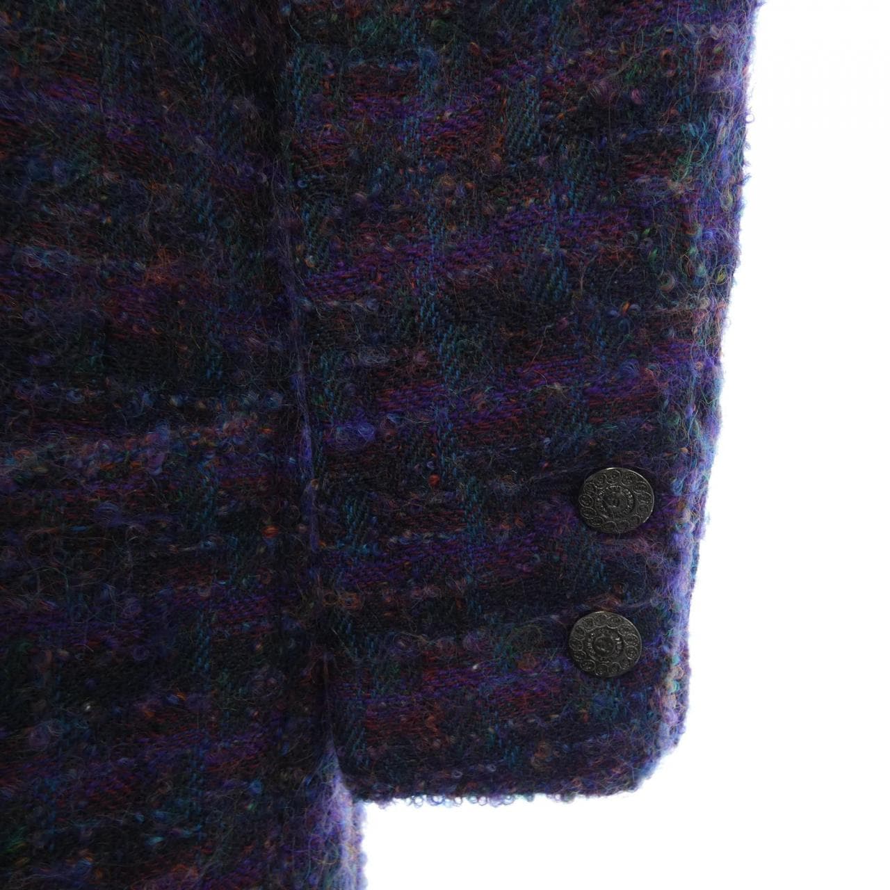 [vintage] CHANEL collarless jacket