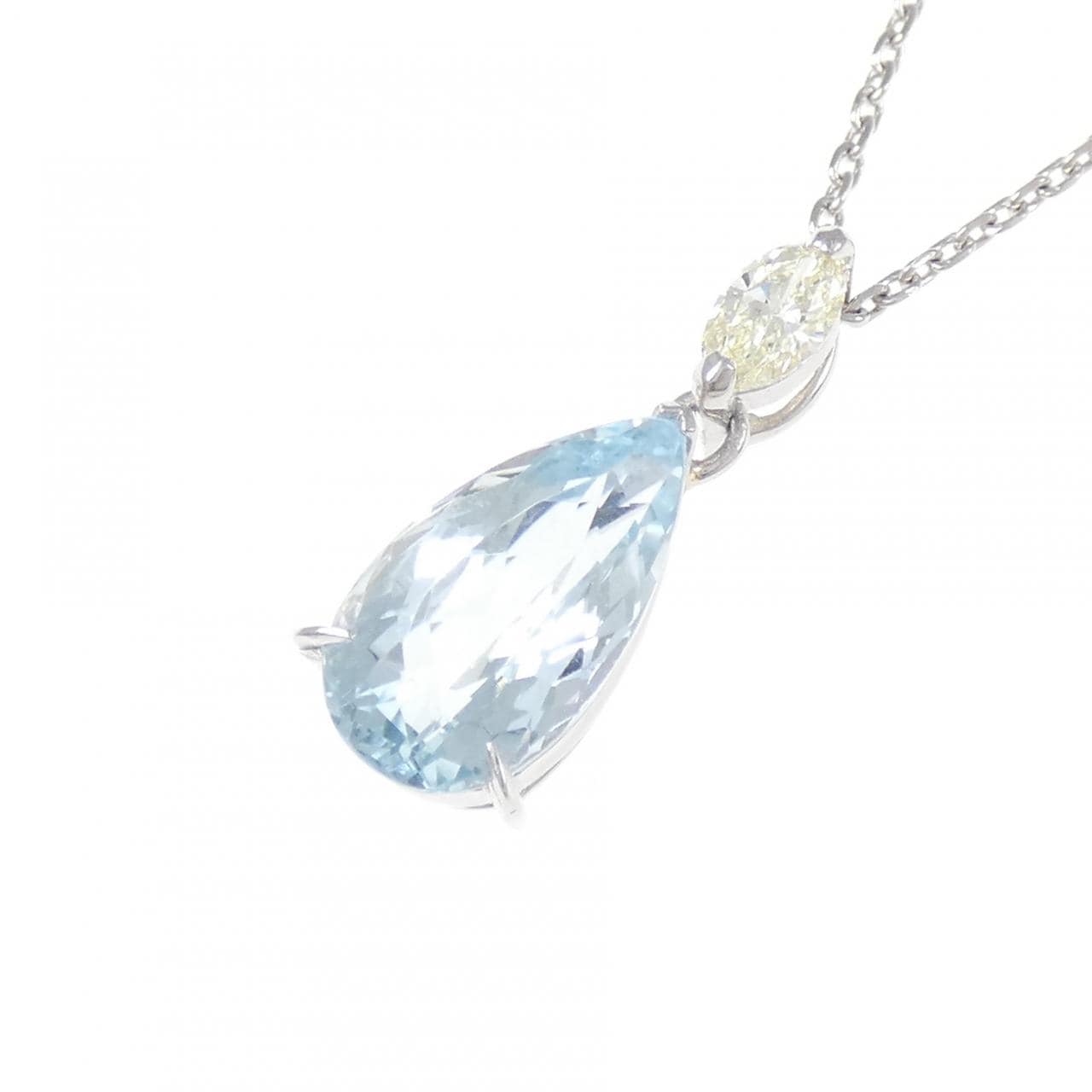 PT900/PT850 アクアマリン ネックレス 2.95CT