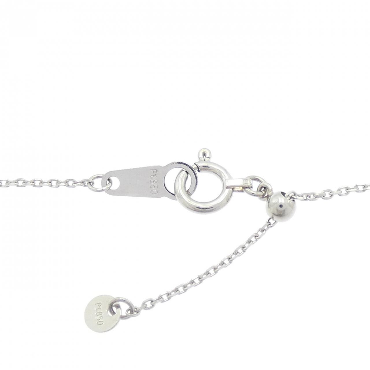 PT900/PT850 ダイヤモンド ネックレス 0.14CT