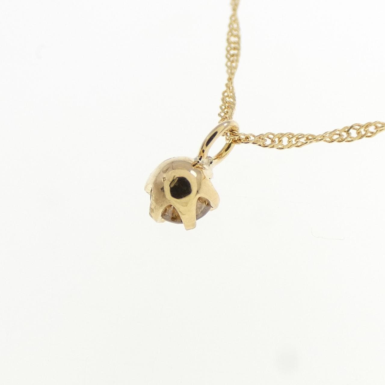 K18YG ダイヤモンド ネックレス 0.1CT