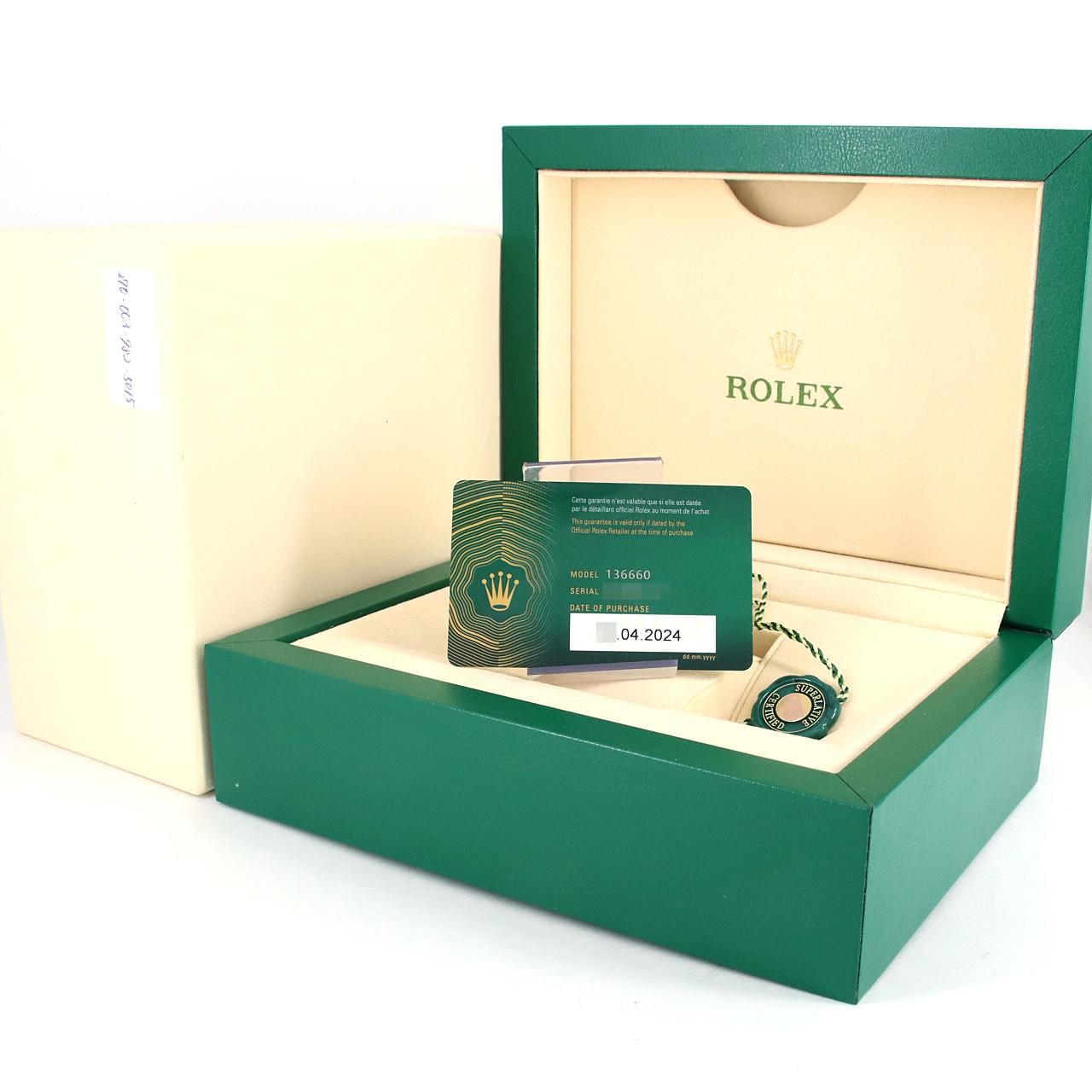 ROLEX Sea-Dweller Deep Sea 136660. SS Automatic random number