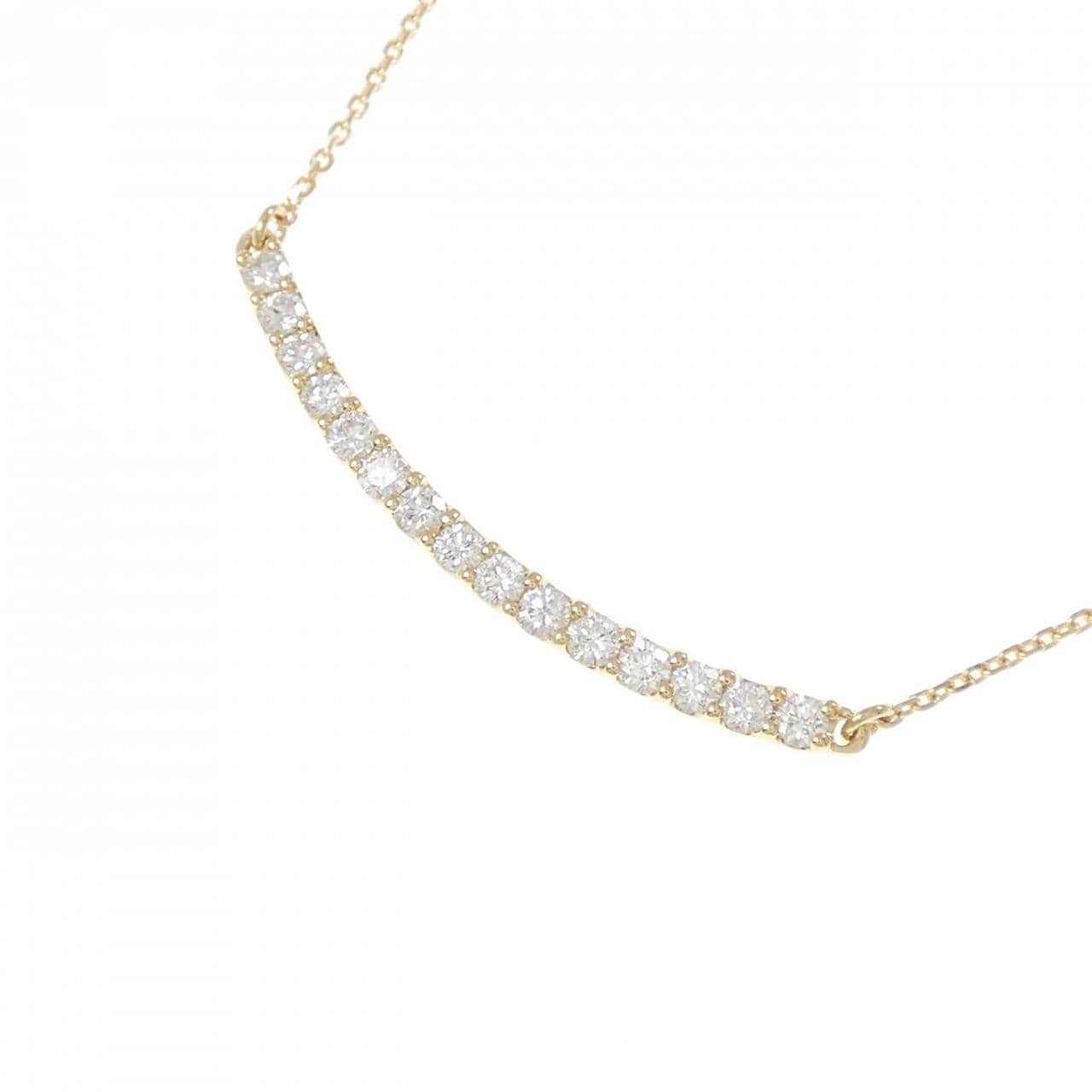 【新品】K18YG ダイヤモンド ネックレス 0.301CT