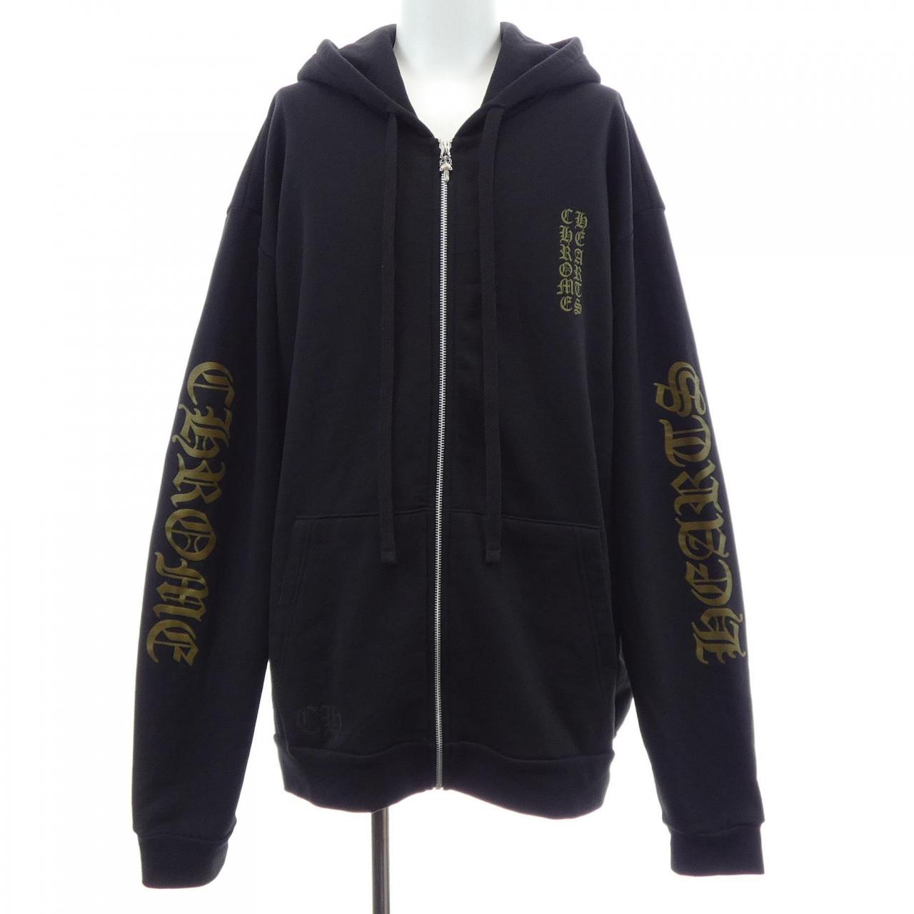 クロムハーツ CHROME HEARTS ヴァーティカルロゴ VERTICAL LOGO 408011873******01V パーカー
