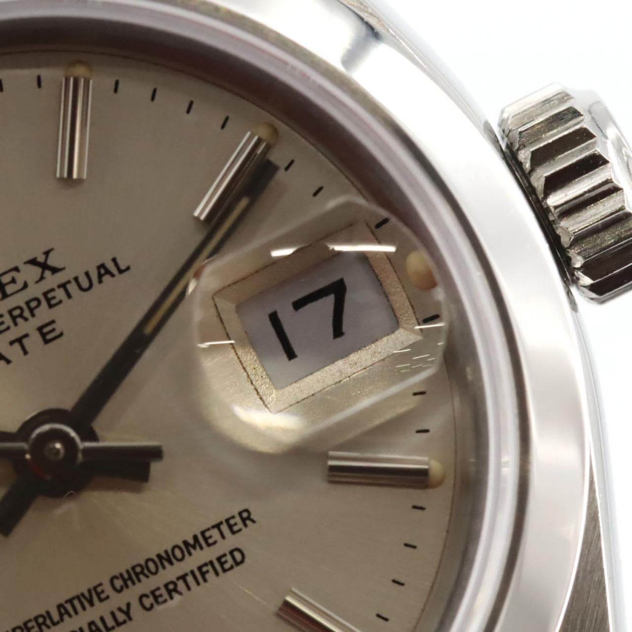 ロレックス オイスターパーペチュアルデイト 69160 SS 自動巻 E番