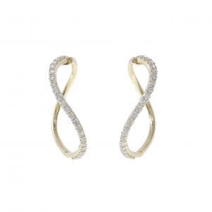 K14YG ダイヤモンド ピアス 1.00CT