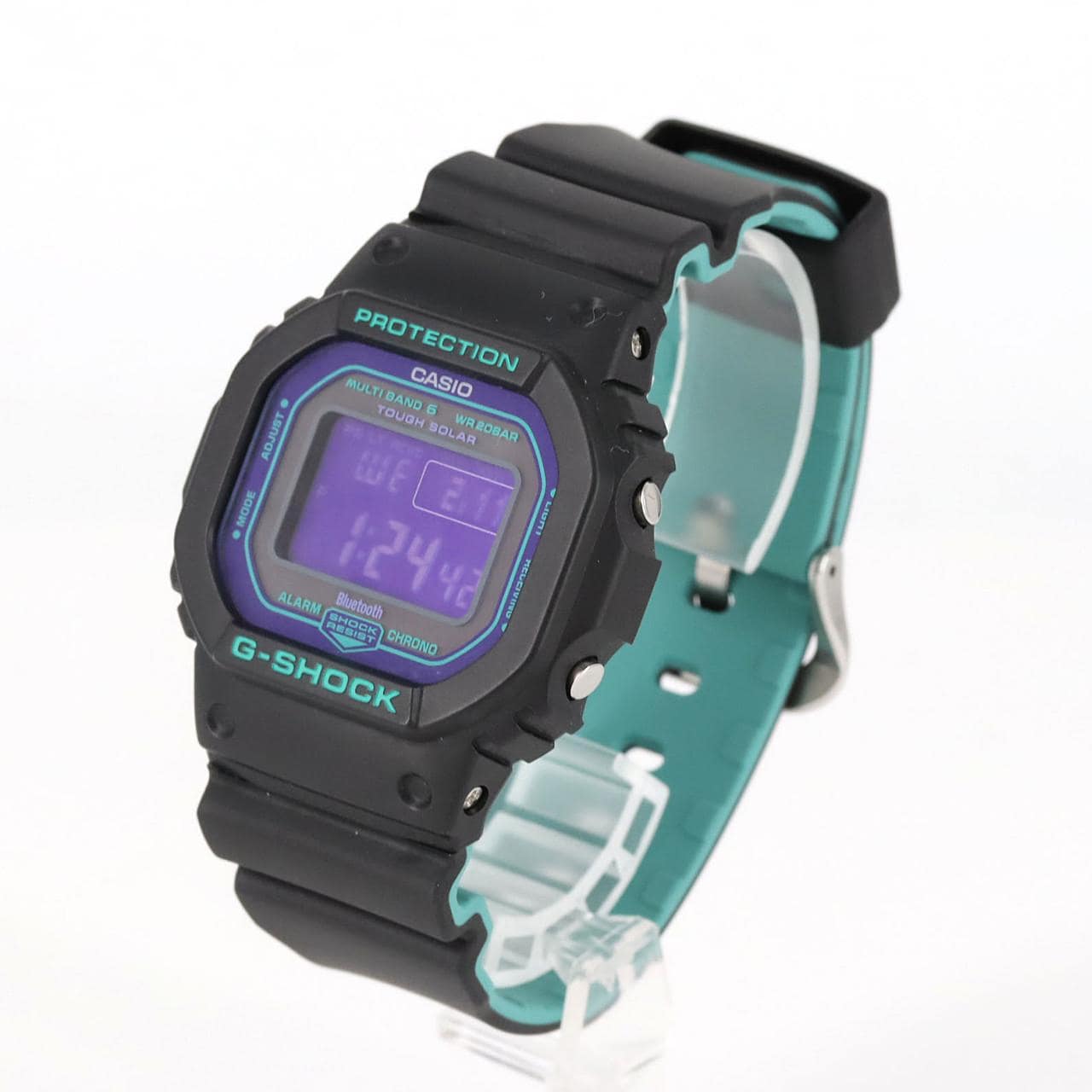 カシオ G-SHOCK GW-B5600BL-1DR ラバー クォーツ