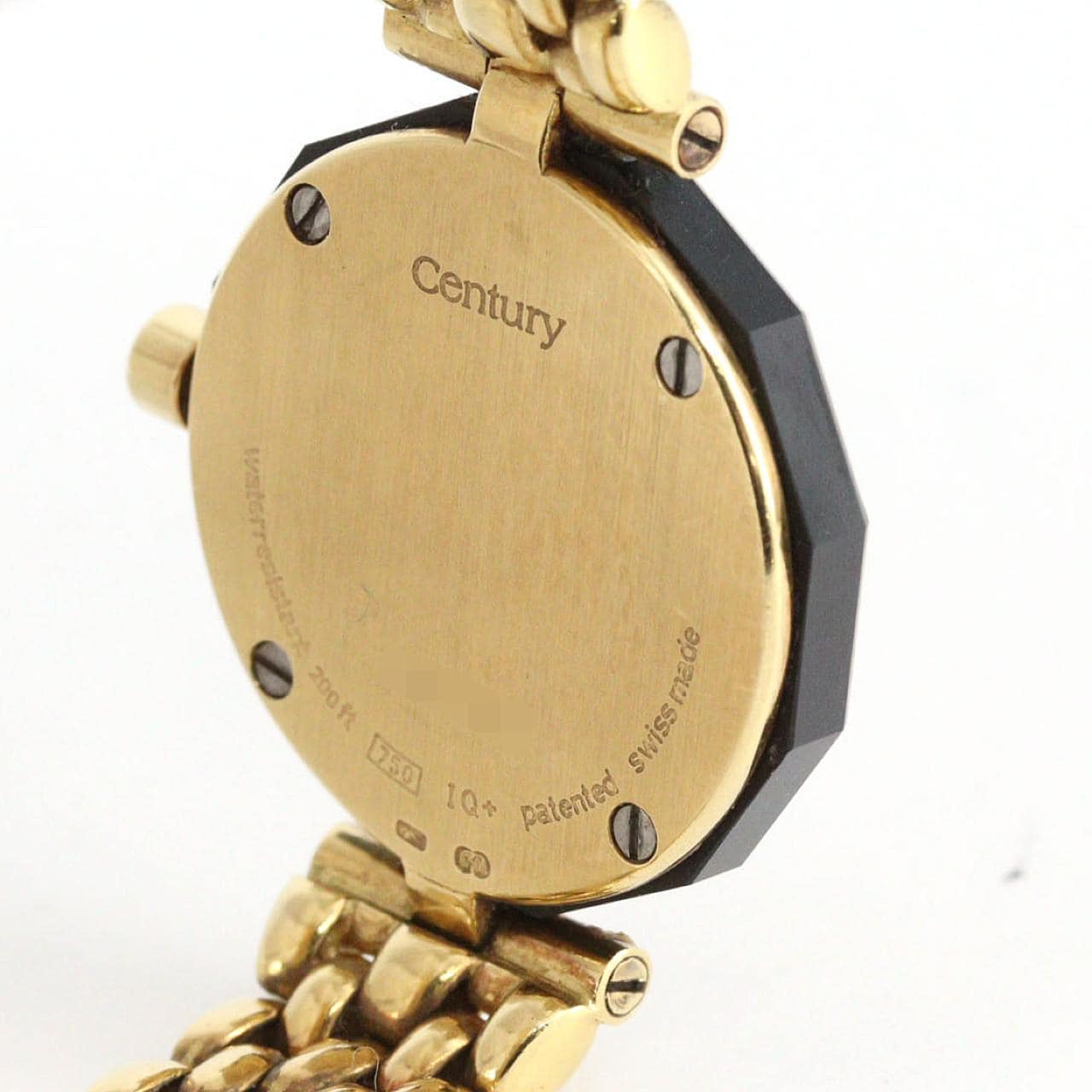 【ノーメンテナンス還元価格】センチュリー タイムジェム YG YG クォーツ