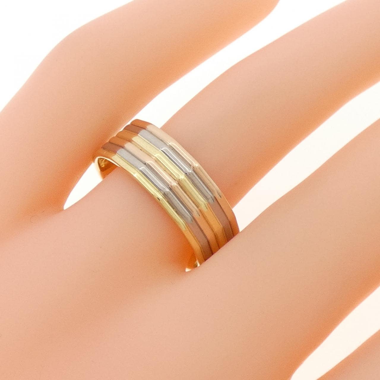 750スリーカラー リング