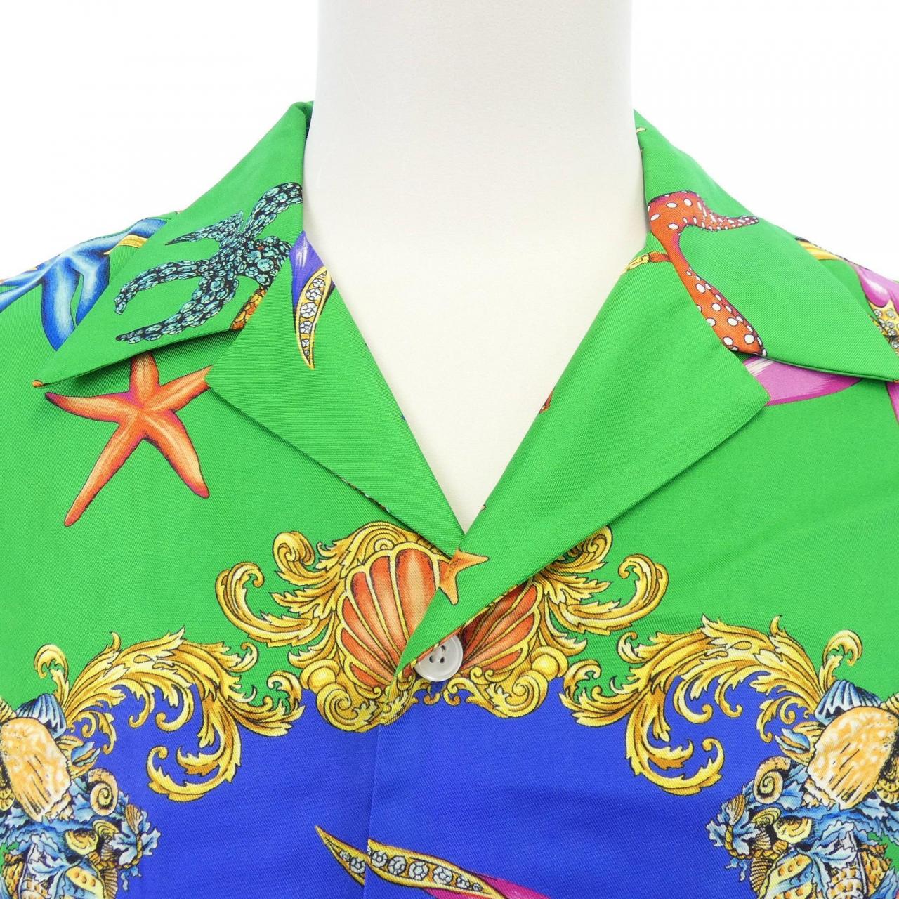 ヴェルサーチェ VERSACE A85919 1F01176 S／Sシャツ