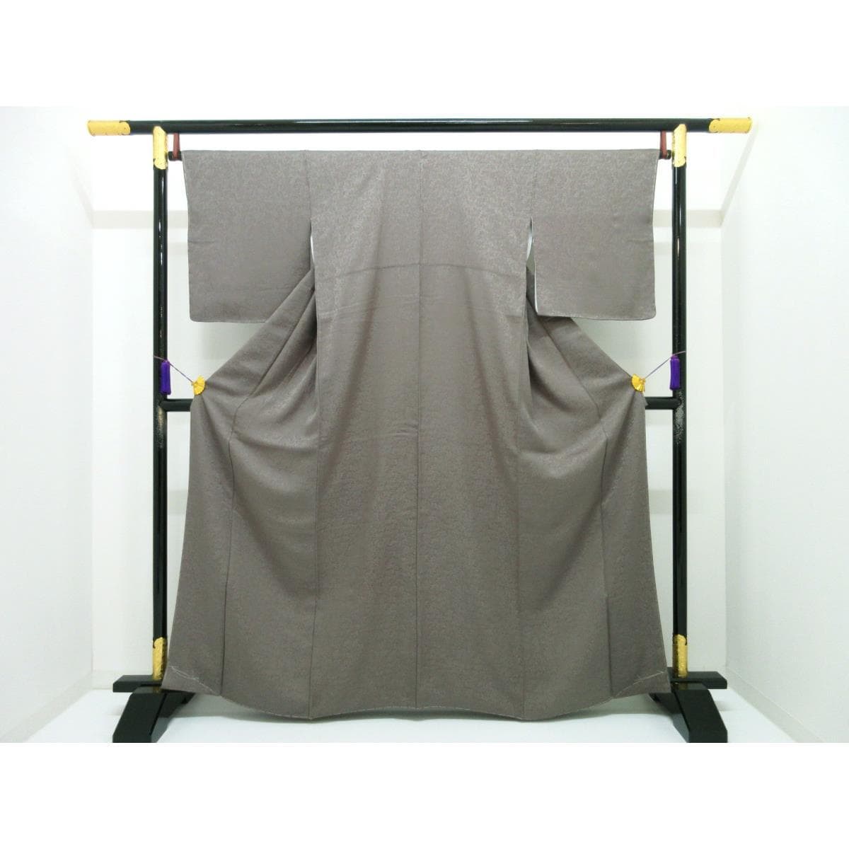 【未使用品】色無地　下り藤